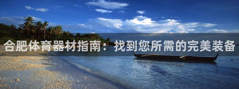 星娱乐online张译：合肥体育器材指南：找到您所需
