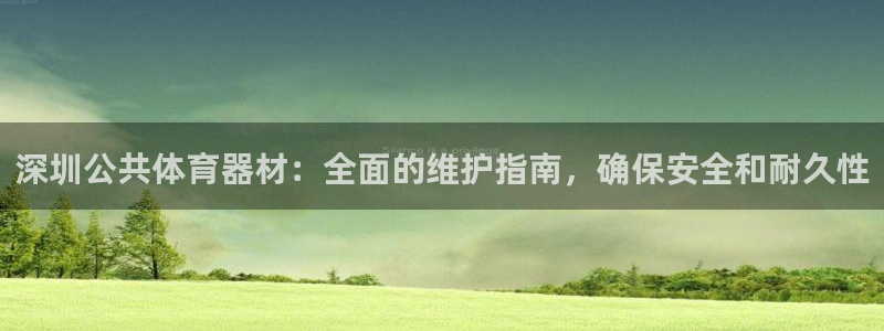 星欧娱乐扣款时间查询方法是什么：深圳公共体育器材：全