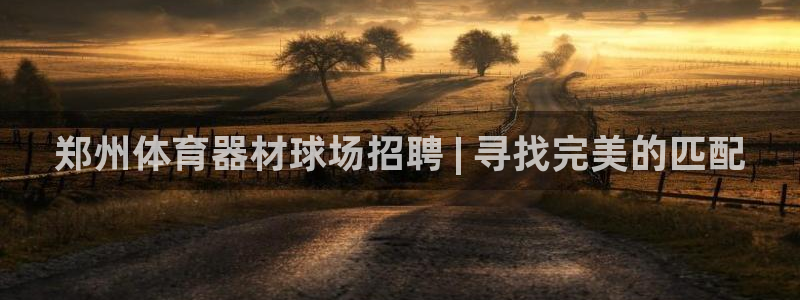 星欧娱乐法最新进展：郑州体育器材球场招聘 | 寻找完